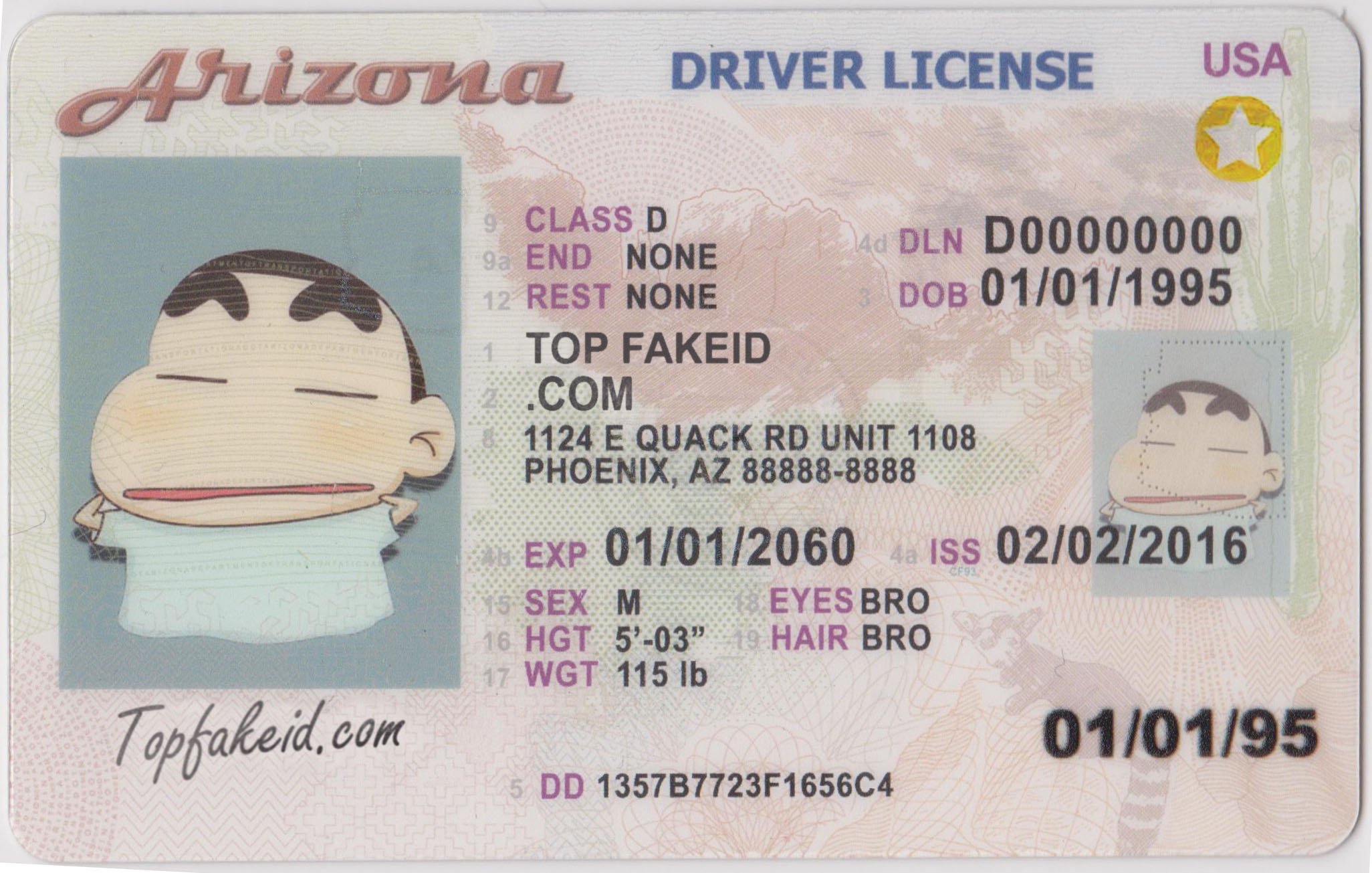 Arizona ID - Buy Scannable Fake ID - Premium Fake IDs
