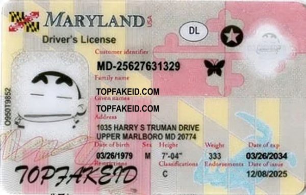 Maryland-Custom-id Maryland Custom ID