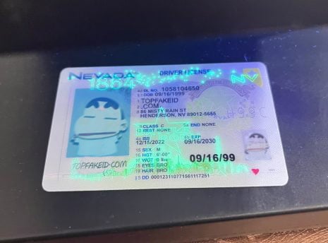 Nevada Custom Novelty ID