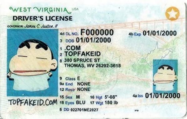West-virginia-custom-ids West Virginia Custom ID