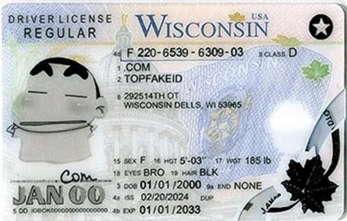 Wisconsin Custom ID
