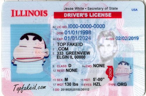 Custom Illinois ID