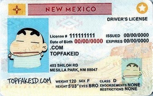New Mexico Custom ID