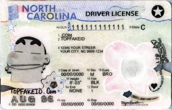 north-carolina-custom-id North Carolina Custom ID