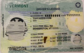 Vermont Custom ID