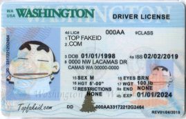 Washington Custom ID